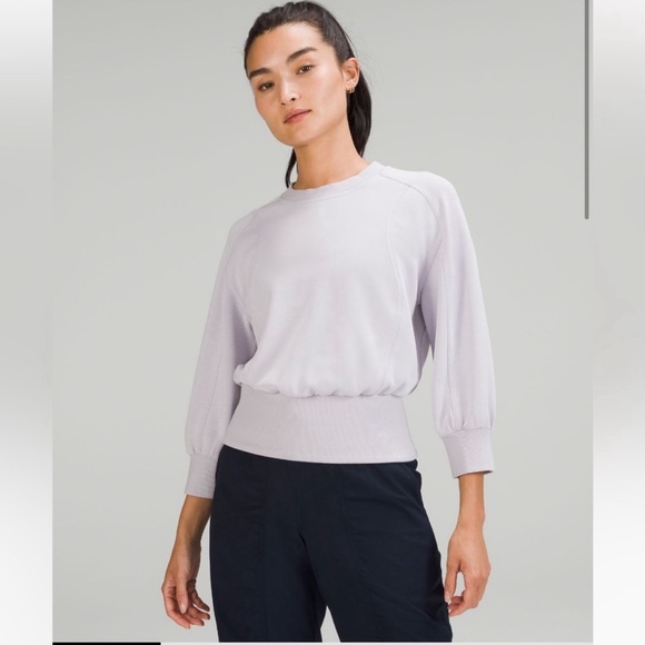 Lululemon Softstreme Ribbed-Hem Pullover
Faint Lavender Size 8 - Picture 3 of 8